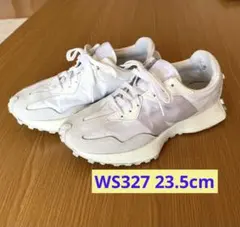 ニューバランス WS327 23.5cm ホワイト　ライトグレー