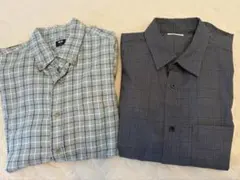 メンズS シャツ２点セット【GU UNIQLO】