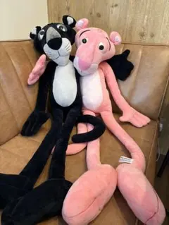 超BIGサイズ　約95㎝　ピンクパンサー２体セット