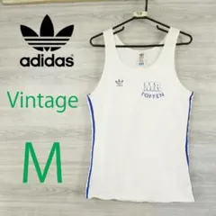 アディダス 80‘s●西ドイツ● ヴィンテージ＜タンクトップ＞M0718m