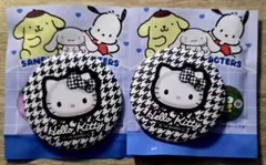 サンリオ 缶バッジ ハローキティ 2個セット