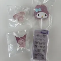 マイメロディ ジェリーデコバンド、クロミ　ボンボンドロップミニチュアチャーム