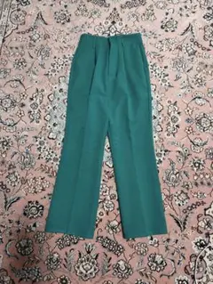グリーン センタープレス パンツsサイズ