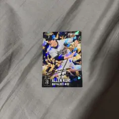 Calbee プロ野球チップス 九里亜蓮 サイン入りスターカードのサムネイル