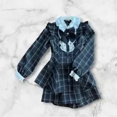 Seacret HoneyHoneyブラック系チェック セットアップ