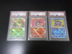 【PSA10】かがやくフシギバナ　リザードン　カメックス　御三家　連番