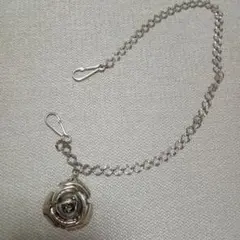 新品　フラワーバッグチャーム