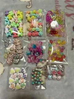 ビーズセット 多色 形状豊富