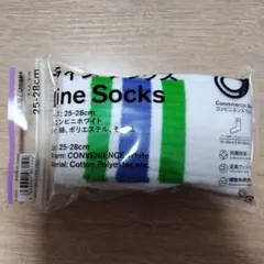 ファミリーマート　 ラインソックス 25-28cm
