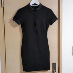 『新品未使用』ザラティーアールエフT.R.F半袖ミニワンピース USAサイズS