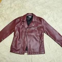 Nylaus ダブルライダースジャケット　メンズLサイズ　美品