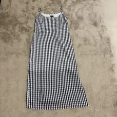 【美品】オープニングセレモニー　キャミワンピース　ギンガムチェックのサムネイル