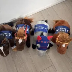 競走馬ぬいぐるみ 5セット