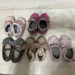 NEW BALANCE ピンク 等シューズ 5足セット