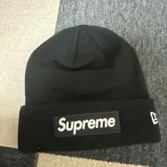 Supreme x New Era Box Logo Beanie 25FW 黒