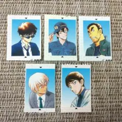 名探偵コナン 警察学校組 証明写真風ステッカー 5枚セット