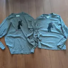 ２枚まとめて　ジャンク　コロンビア　ロンＴ　 Ｓサイズ　Mサイズ