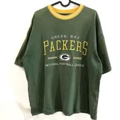 【NFL】 グリーンベイ・パッカーズ 刺繍ロゴTシャツ/M2603TS61M