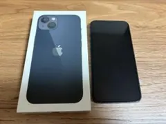 Apple iPhone 13 ブラック 本体 充電ケーブル付き