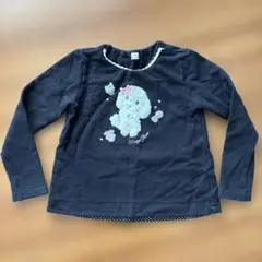 メゾピアノ 裏起毛トレーナー 130