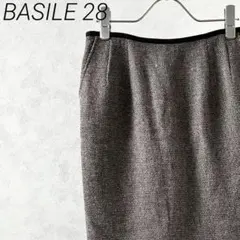 BASILE 28 ロングスカート タイト ウール混 ポケット付き 裏地付きのサムネイル