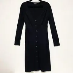 カシミヤ ロングワンピース