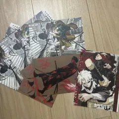 週刊少年ジャンプ　 45号 外薗健×堀越耕平　イラストカード　3セット➕1枚