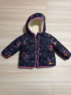 baby GAP フラワー柄中綿コート 3T