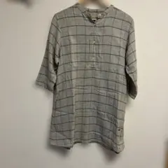 Crocodile 五分袖 チェック柄 シャツのサムネイル