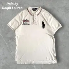 Ralph 美品 BEAMS 別注 現行 QRタグ 裾ポニー ポロ シャツ 白 - メルカリ