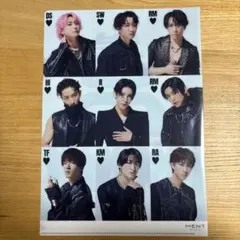 SnowMan 特典クリアファイル