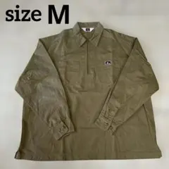 BEN DAVIS ベンデイビス ハーフジップ ワークシャツ M 長袖のサムネイル