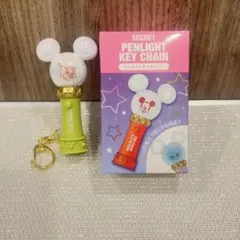 ディズニーストア ペンライトキーチェーン　ズートピア　ニック　みどり