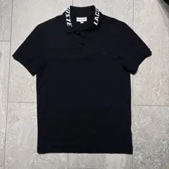 LACOSTE ラコステ ロゴネック Tシャツ ブラック 海外限定 - メルカリ