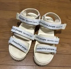 beautiful people Shaka ホワイトサンダルのサムネイル