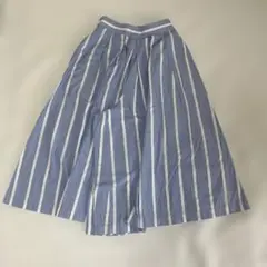 le glazik ストライプ ワイドパンツ 36のサムネイル