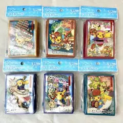 ポケモンセンタートウホクR お祭りごっこ ポケカ　スリーブ　デッキシールド 6種