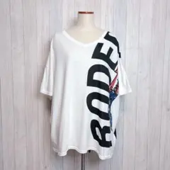 【RODEOCROWNS】半袖 ビッグTシャツ カットソー プリントロゴ フリーのサムネイル
