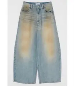 MOUSSY DIRTY COCOON バギー　ダーティーコクーンバギーデニムのサムネイル