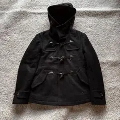 【USED】NANO UNIVERSE イタリアンメルトン生地　ショートダッフル