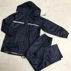 専用 m1002140 上下 Vricox レインウェア セットアップ ネイビー
