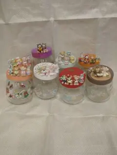 ディズニーシー　ダッフィーフレンズ　空き瓶　キッチン　小物入れ