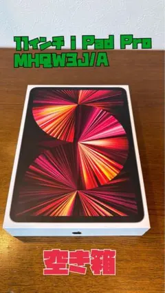 iPad Pro 11インチ MHRW3J/A 空き箱