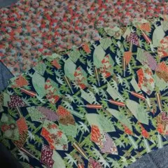 千代紙、和風花柄と扇子10枚セット08