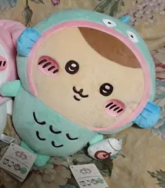 ちいかわ　サンリオキャラクターズ BIGぬいぐるみ　くりまんじゅう　ハンギョドン