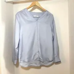 United arrows ライトブルー 長袖シャツ