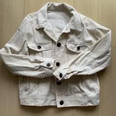 ❤️ GU アイボリー コーデュロイジャケット