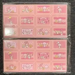 マイメロディピアノちょこぶろっくしーる 思い出のサンリオキャラクターズ２点セット