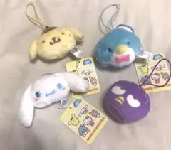 サンリオ フェイスマスコット ポムポムプリン シナモンロール セット