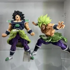 ドラゴンボール　一番くじ　ブロリー　2対セット 箱無し　台座あり